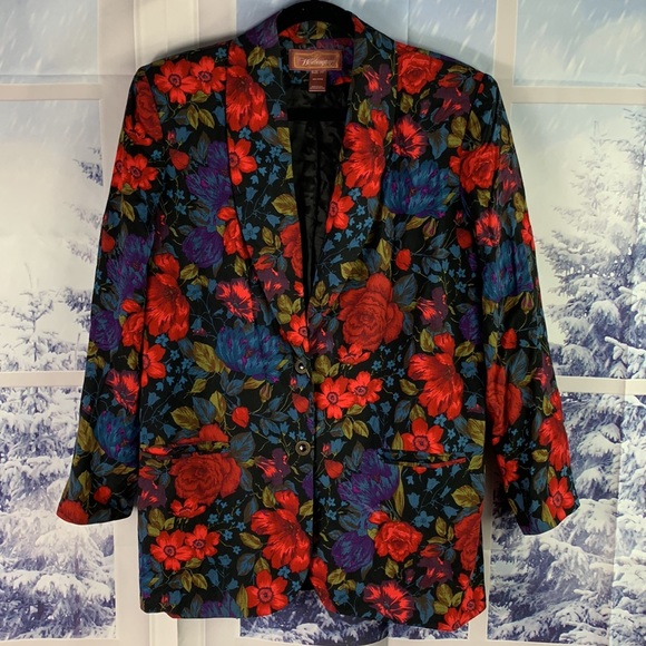 Vintage Worthington Floral Blazer - Picture 14 of 14